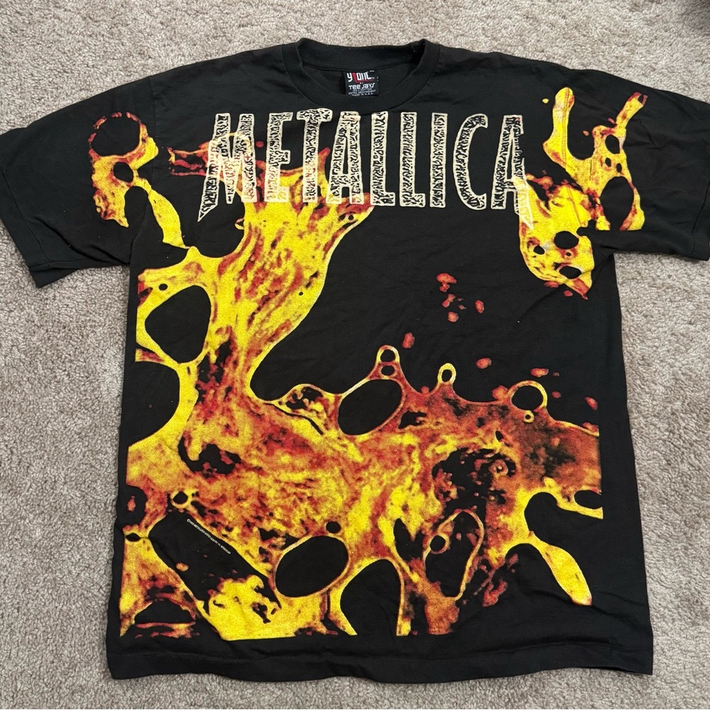 Vintage 1996 Metallica All Over Print T-Shirt